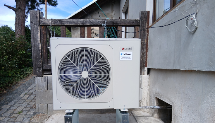 Tepelné čerpadlo na samotě